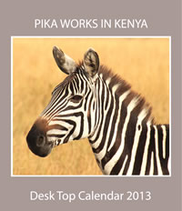 Pika Works Desk Top Calendar of Animal Photos